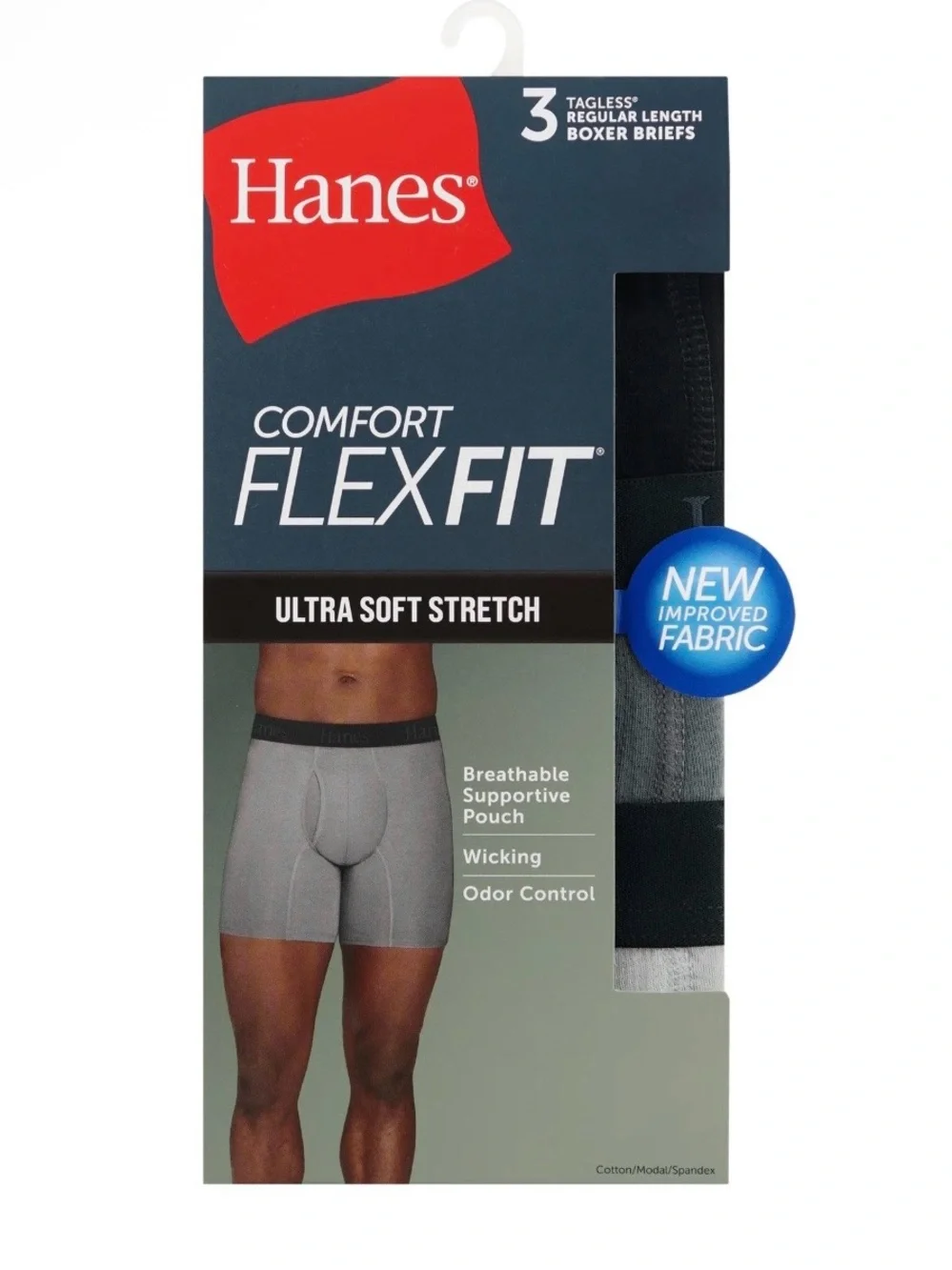 Hanes three pack